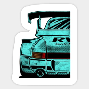 Automotive Apparel 911 964 RWB JDM Tuning Car Sticker